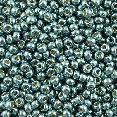Miyuki Round Seed Bead 8/0 Duracoat Galvanized Pale Sea Foam 22g Tube (4216)