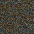 Toho Round Seed Bead 11/0 Galvanized Blue Gold 2.5-inch Tube (721)