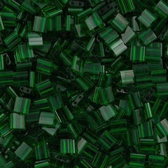 Miyuki Tila Seed Bead Transparent Green 7g Tube (146)