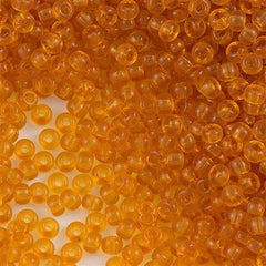 Miyuki Round Seed Bead 6/0 Transparent Topaz 30g (133)