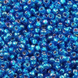 Miyuki Round Seed Bead 11/0 Silver Lined Capri AB 22g Tube (1025)