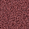 Miyuki Round Seed Bead 15/0 Rose Lined Amethyst 2-inch Tube (364)