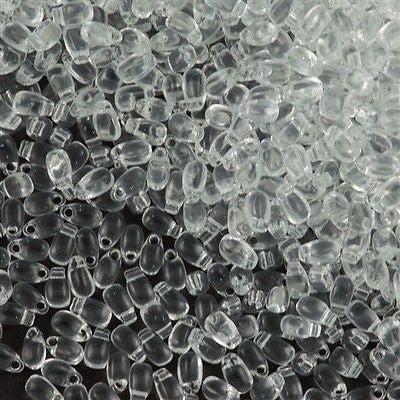 Miyuki Long Drop Seed Bead Transparent Crystal 10g (131)
