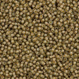 50g Toho Round Seed Beads 11/0 Inside Color Lined Sand Crystal (369)