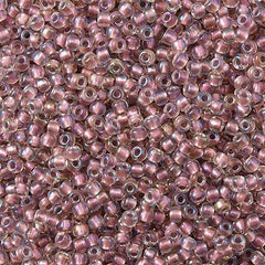 50g Toho Round Seed Bead 11/0 Inside Color Lined Pale Lavender (267)