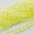50 CzechMates 6mm Two Hole Tile Beads Jonquil T6-80130