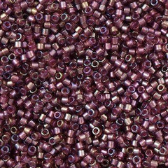 25g Miyuki Delica Seed Bead 11/0 Very Berry Lilac DB1757