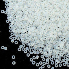 50g Toho Round Seed Bead 11/0 Matte Ceylon Milk (141F)