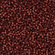 50g Toho Round Seed Bead 11/0 Permanent Finish Silver Lined Milky Pomegranate (2113PF)