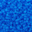 50g Toho Round Seed Bead 11/0 Transparent Matte Dark Aqua (3CF)
