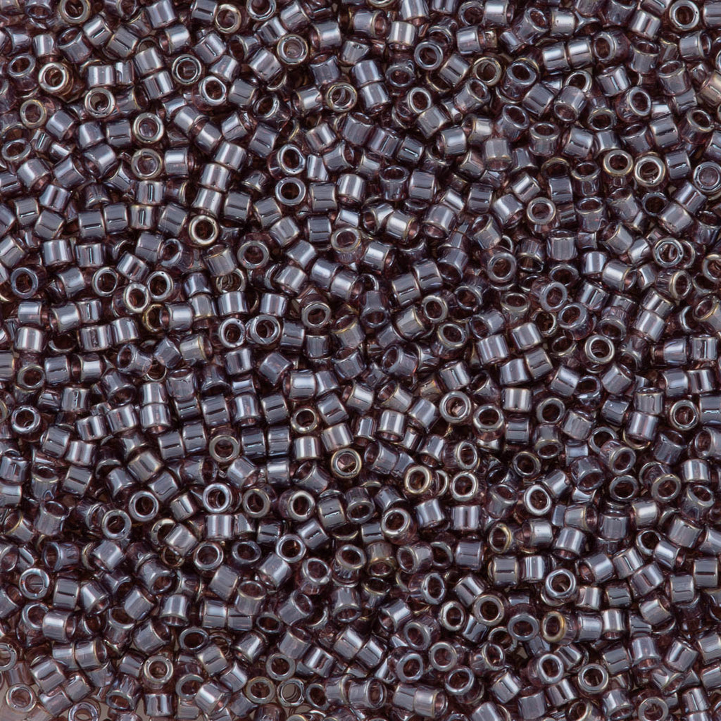 Miyuki Delica Seed Bead 11/0 Transparent Luster Dark Amethyst DB1224