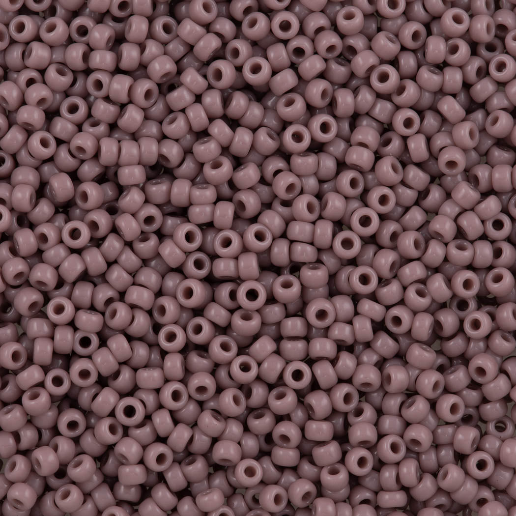 lavender seed beads Miyuki Round Seed Bead 8/0 Opaque Lavender 22g Tube (410)