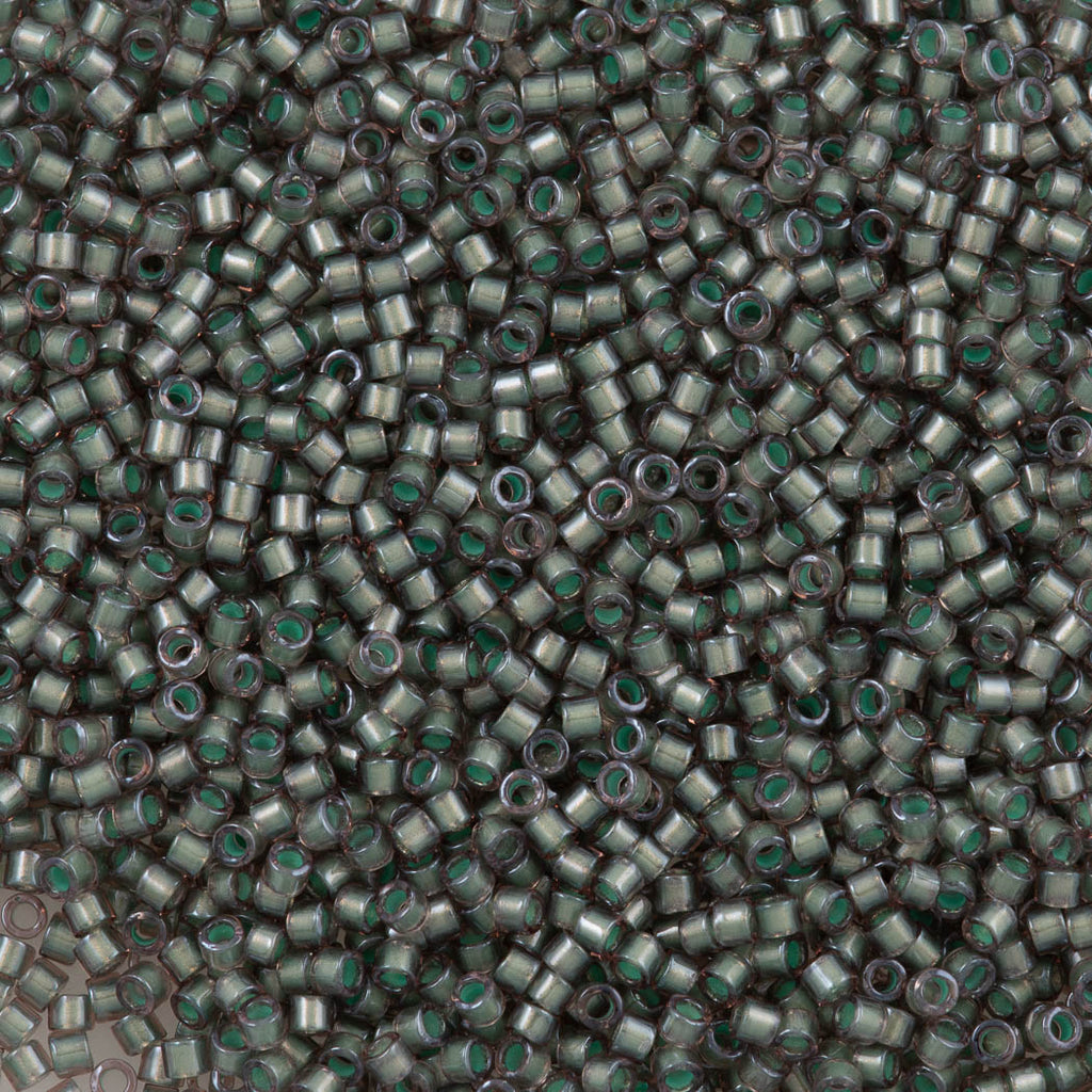 Miyuki Delica Seed Bead 11/0 Inside Dyed Color Aqua Grey DB1712