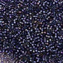 Miyuki Delica Seed Bead 11/0 Dyed Opaque Purple 2-inch Tube DB1379