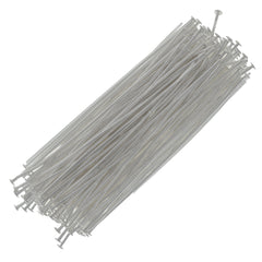 Headpin 2 inch Silver Plated 21ga 144pcs