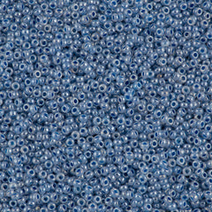 Miyuki Round Seed Bead 8/0 Blue Ceylon 22g Tube (545)