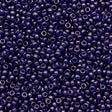 50g Miyuki Round Seed Bead 11/0 Dark Amethyst Gold Luster (308)