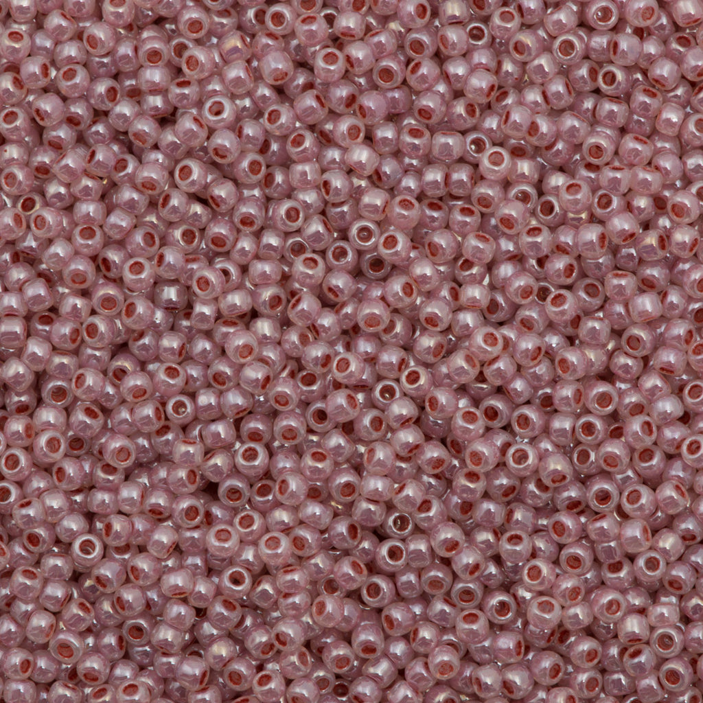 Toho Round Seed Bead 11/0 Ceylon Petunia 2.5-inch Tube (907)