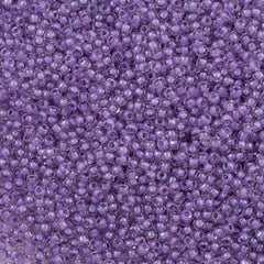 50g Toho Round Seed Bead 11/0 Inside Color Lined Wisteria (935)