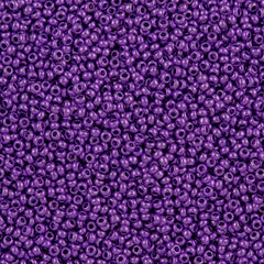 50g Czech Seed Bead 10/0 Metallic Purple (18328)