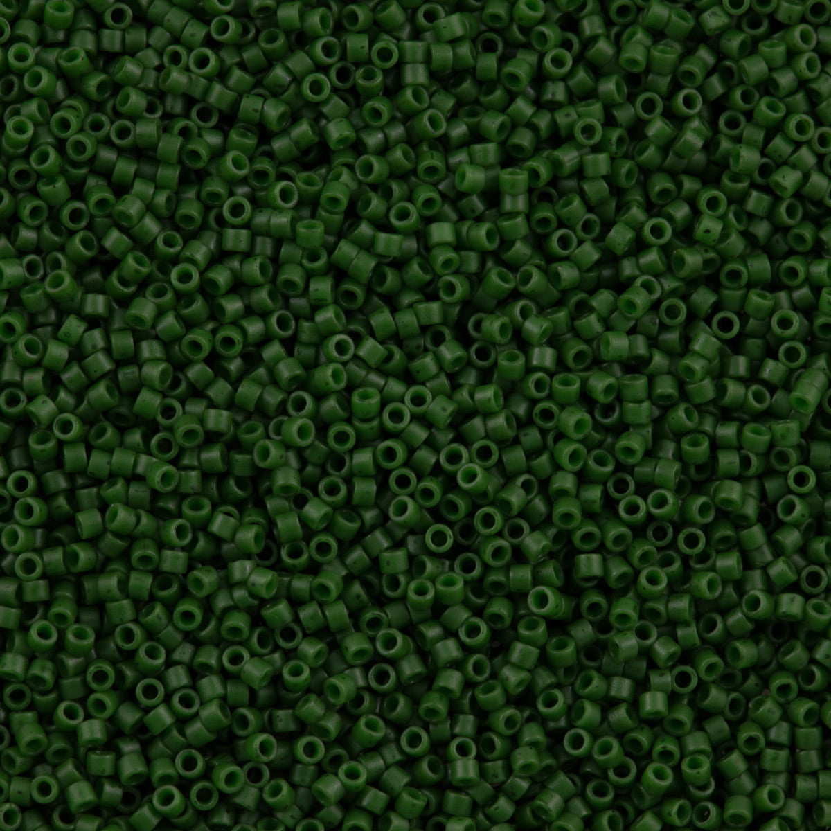 25g Miyuki Delica Seed Bead 11/0 Matte Opaque Dyed Dark