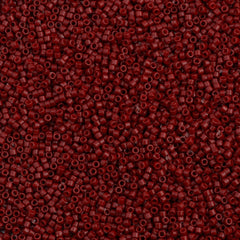 25g Miyuki Delica Seed Bead 11/0 Duracoat Dyed Opaque Jujube DB2119