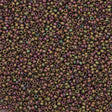 Miyuki Round Seed Bead 15/0 Opaque Matte Olive Rose 2-inch Tube (2035)