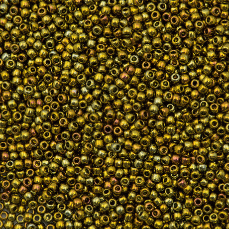 Toho Round Seed Bead 11/0 Galvanized Carnival 2.5-inch Tube (513)