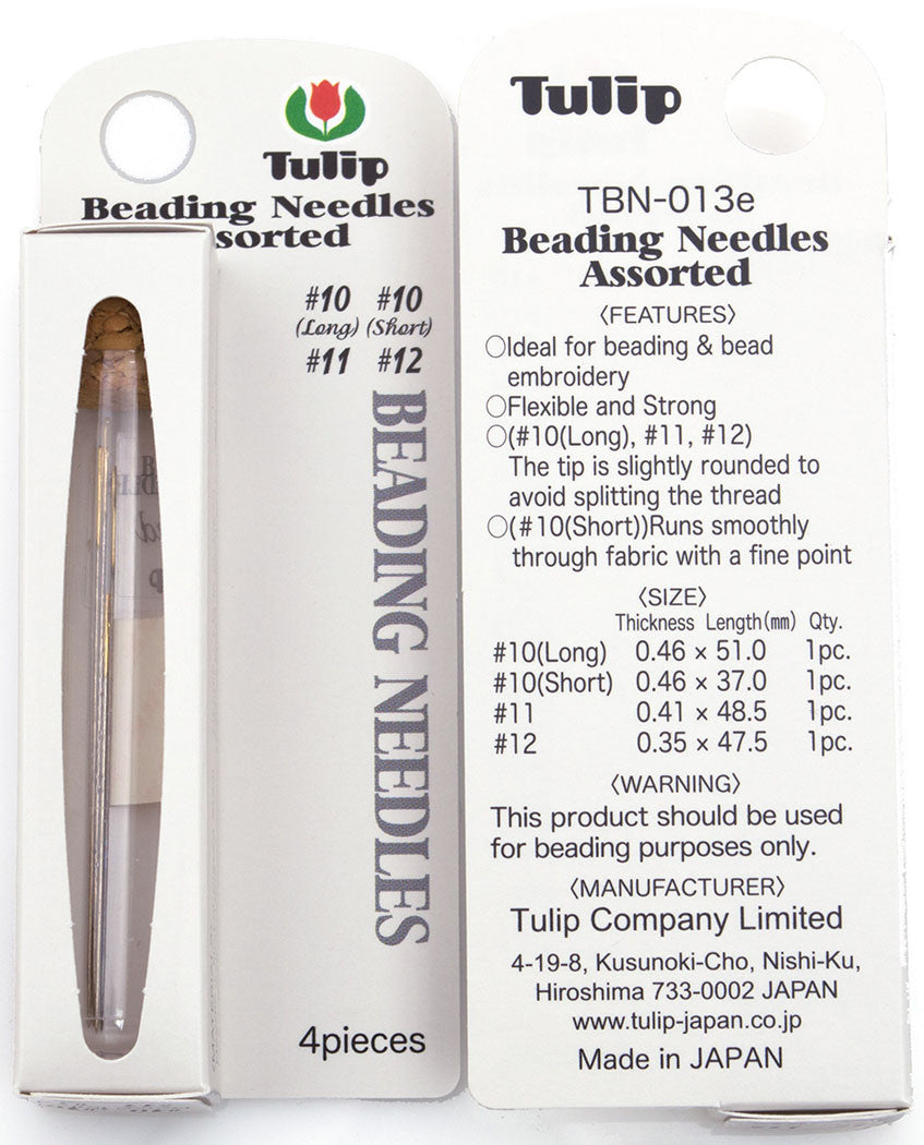 TULIP Beading Needles Size #11 48.5x0.41mm - 4 Needles