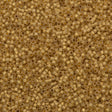 Miyuki Delica Seed Bead 11/0 24kt Gold Lined Opal 2-inch Tube DB230