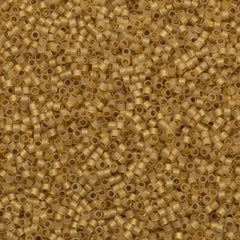 Miyuki Delica Seed Bead 11/0 24kt Gold Lined Opal 2-inch Tube DB230