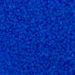 Miyuki Round Seed Bead 11/0 Matte Blue 22g Tube (150F)