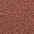 50g Czech Seed Bead 10/0 Opaque Terra Dusty Rose (07633)