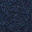 Toho Round Seed Bead 15/0 Metallic Navy Iris 2.5-inch Tube (88)