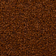 100g Miyuki Delica Seed Bead 11/0 Matte Opaque Dyed Rusty Brown DB794