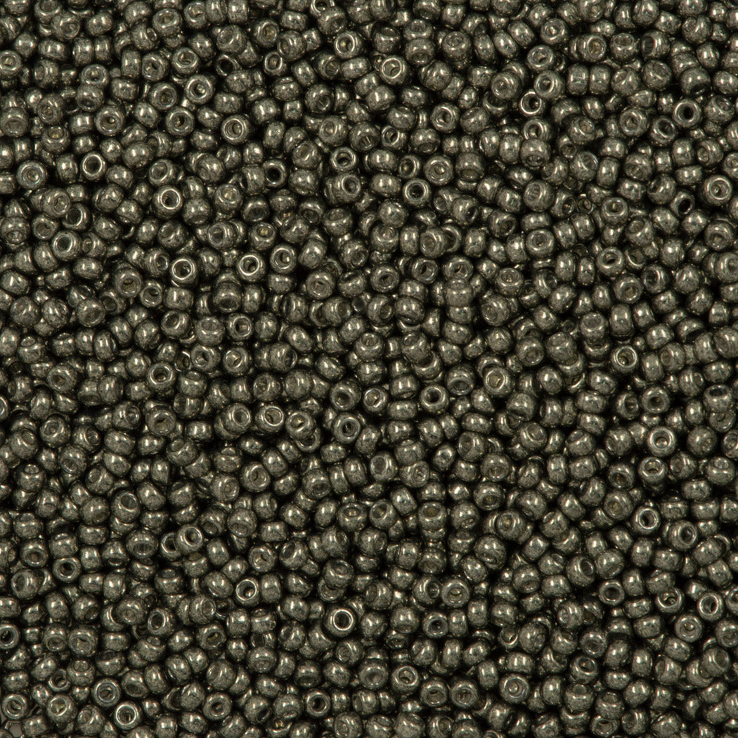 Miyuki Round 11/0 Galvanized Dark Steel #1087 – Aura Crystals, LLC
