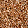 Toho Round Seed Bead 11/0 Permanent Finish Galvanized Rose Gold 2.5-inch Tube (551PF)