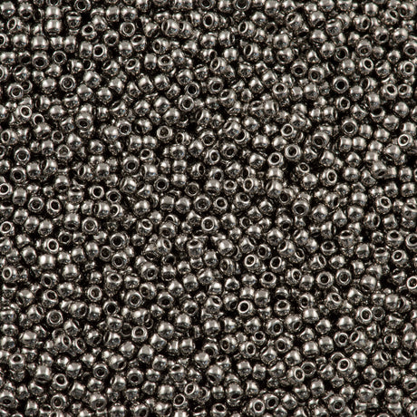 50g Toho Round Seed Bead 11/0 Nickel Plated (711)