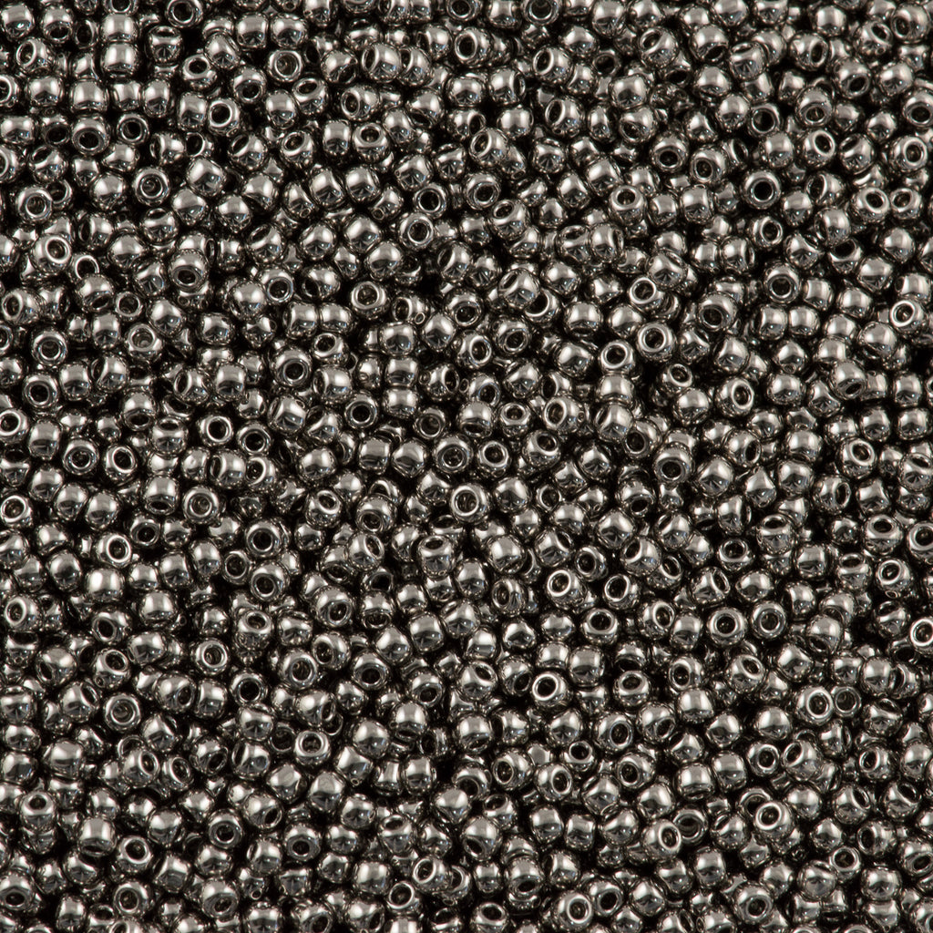 50g Toho Round Seed Bead 11/0 Nickel Plated (711)