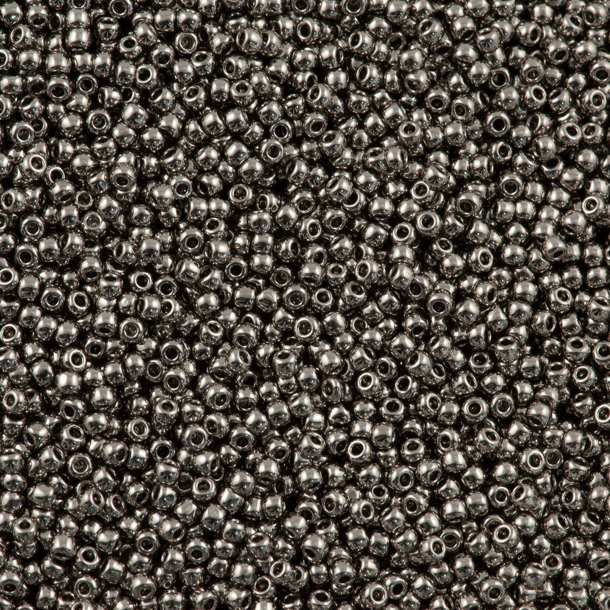 Toho Round Seed Beads 8/0 #711 - Nickel (8 Grams)