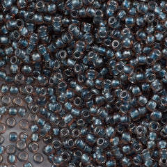 50g Toho Round Seed Beads 6/0 Inside Color Lined Colonial Blue (288)