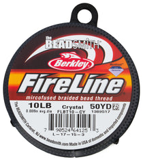 Crystal Fireline 10Lb .25mm Beading Thread 50 yard Spool