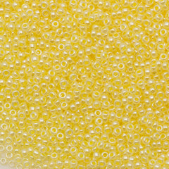 Miyuki Round Seed Bead 11/0 Lemon Ice Ceylon 22g Tube (514D)