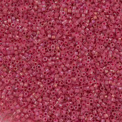 Miyuki Delica Seed Bead 11/0 Mauve Inside Dyed Color Rose 2-inch Tube DB1742