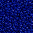 Toho Round Seed Bead 8/0 Opaque Cobalt 2.5-inch tube (48)