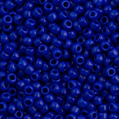 50g toho Round Seed Bead 8/0 Opaque Cobalt (48)