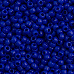 Toho Round Seed Bead 8/0 Opaque Cobalt 2.5-inch tube (48)