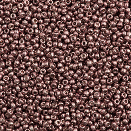 Miyuki Round Seed Bead 11/0 Galvanized Rose Gold 22g Tube (1085)