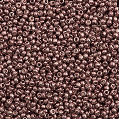 50g Miyuki Round Seed Bead 11/0 Galvanized Rose Gold (1085)