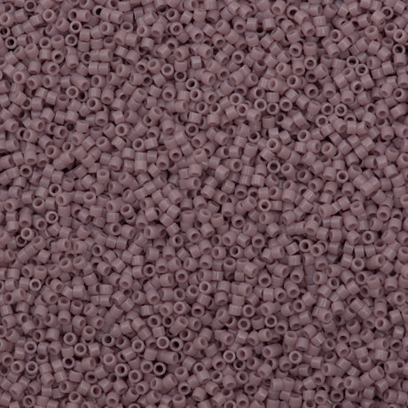 Miyuki Delica Seed Bead 11/0 Opaque Lilac 2-inch Tube DB728